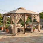 Replacement Canopy for Somerset L-GZ212PCO-B 10' x 12' Gazebo