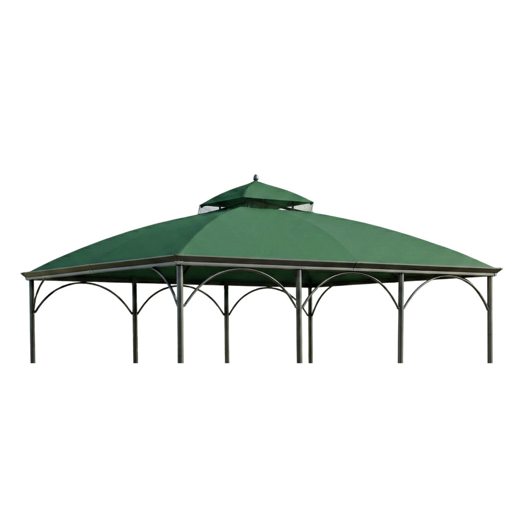 Replacement Canopy for Somerset L-GZ212PCO-B 10' x 12' Gazebo - Riplock 350, Green Spruce