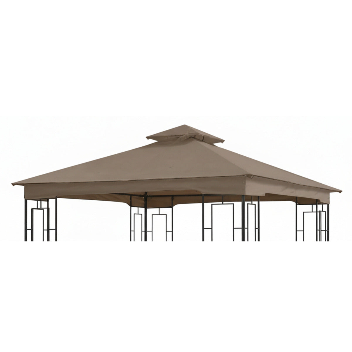Replacement Canopy for Garden Treasures Geo L-GZ724PST-B 10' x 10' Gazebo