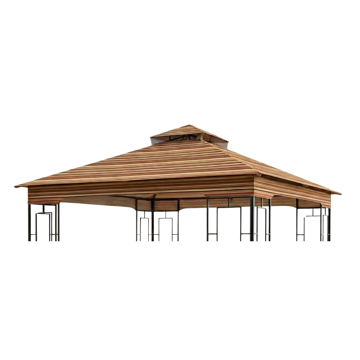 Replacement Canopy for Garden Treasures Geo L-GZ724PST-B 10' x 10' Gazebo