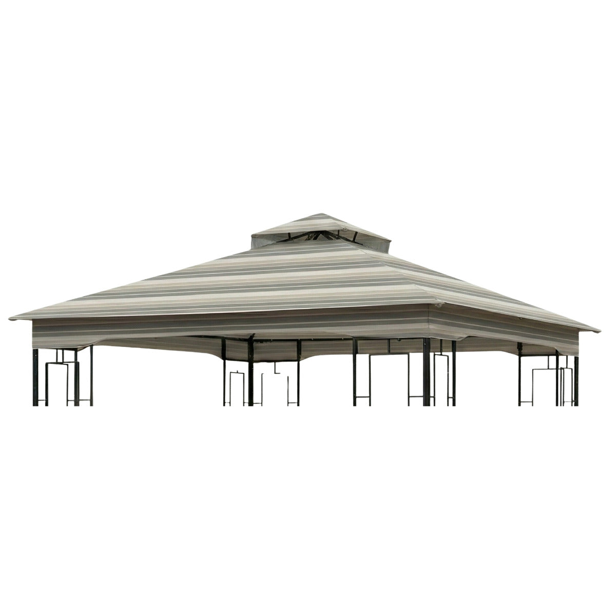 Replacement Canopy for Garden Treasures Geo L-GZ724PST-B 10' x 10