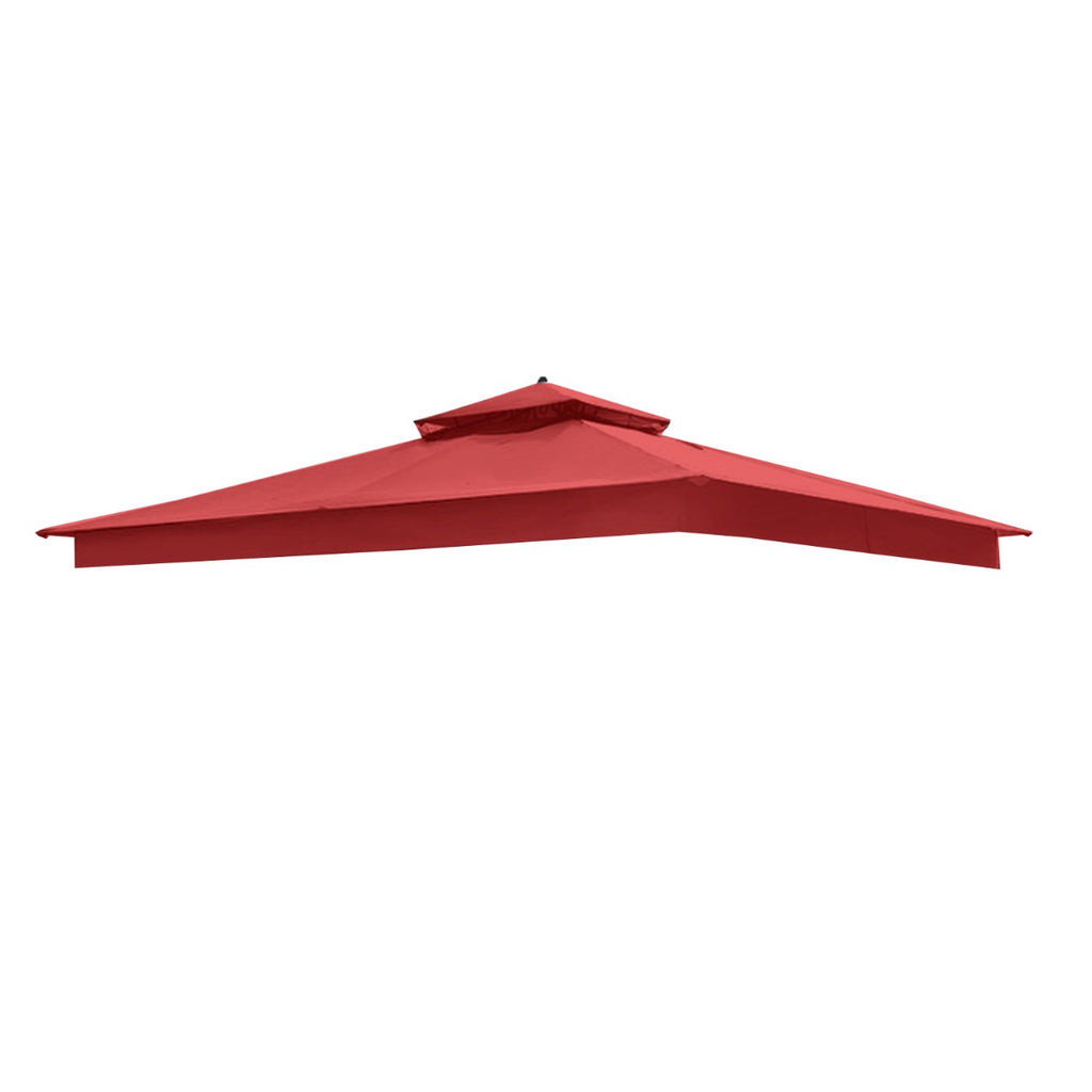 Replacement Canopy Allen and Roth Finial Gazebo - Riplock 350, Cinnabar