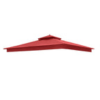 Replacement Canopy Allen and Roth Finial Gazebo - Riplock 350, Cinnabar