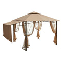 Garden House Gazebo Replacement Canopy and Net - RipLock 350