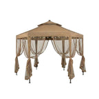 Replacement Canopy and Net for Hex Solar Gazebo - RipLock 350
