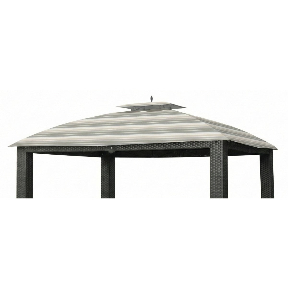 Replacement Canopy for Riviera Sonoma Wicker L-GZ815PST 10' x 12' Gazebo