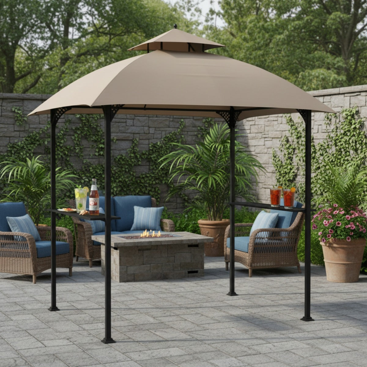 Replacement Canopy for Windsor L-GG054PST Grill Gazebo