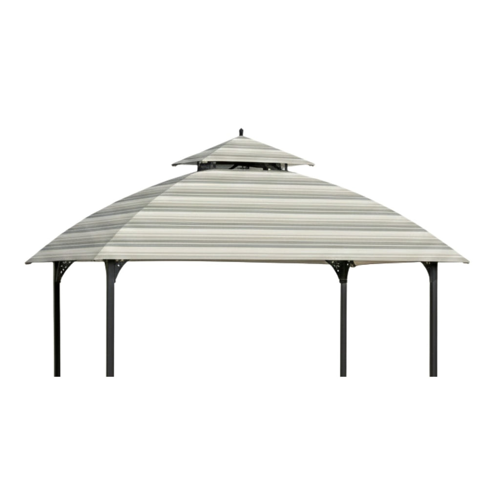 Replacement Canopy for Windsor L-GG054PST Grill Gazebo - Stripe Stone