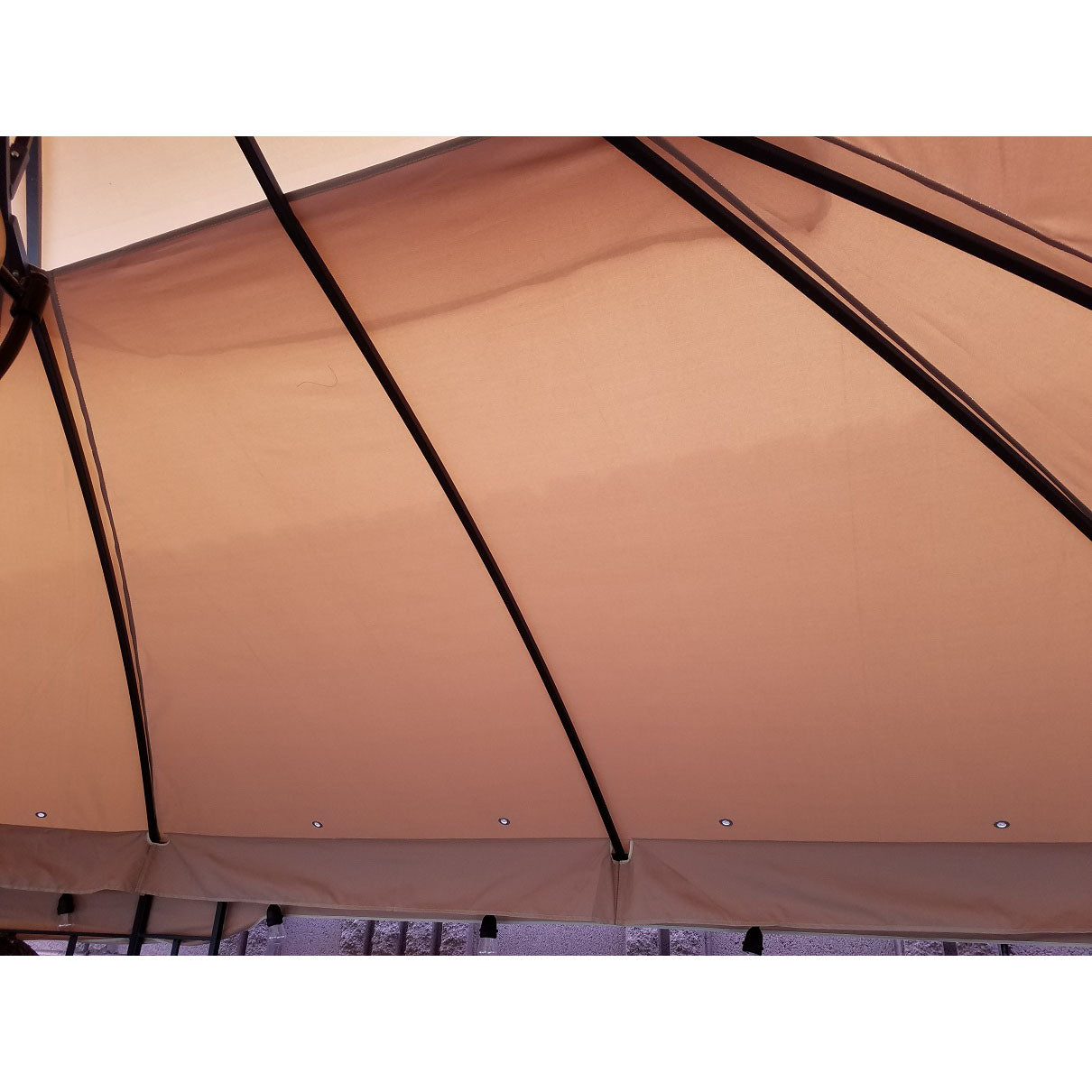 Replacement Canopy for Kroger Bay Gazebo - RipLock 350