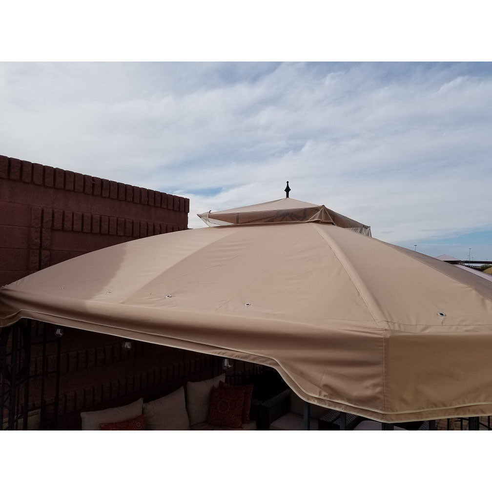 Replacement Canopy for Kroger Bay Gazebo - RipLock 350