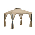 Replacement Canopy and Net for Bergamo Sonoma Gazebo - Riplock 350