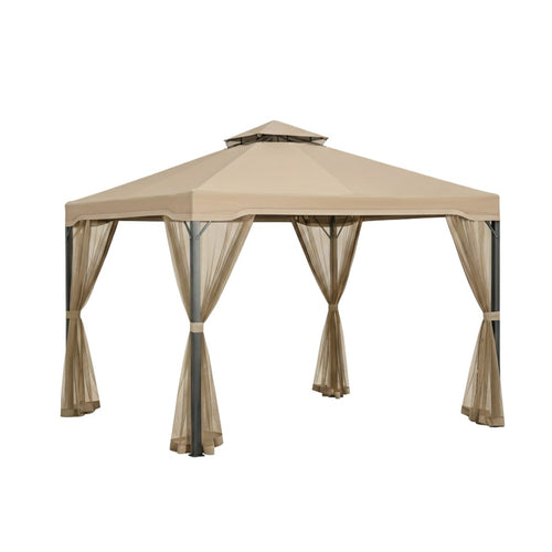 Replacement Canopy and Net for Bergamo Sonoma Gazebo - Riplock 350