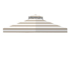 Replacement Canopy for Callaway Gazebo - 350, Cabana Beige
