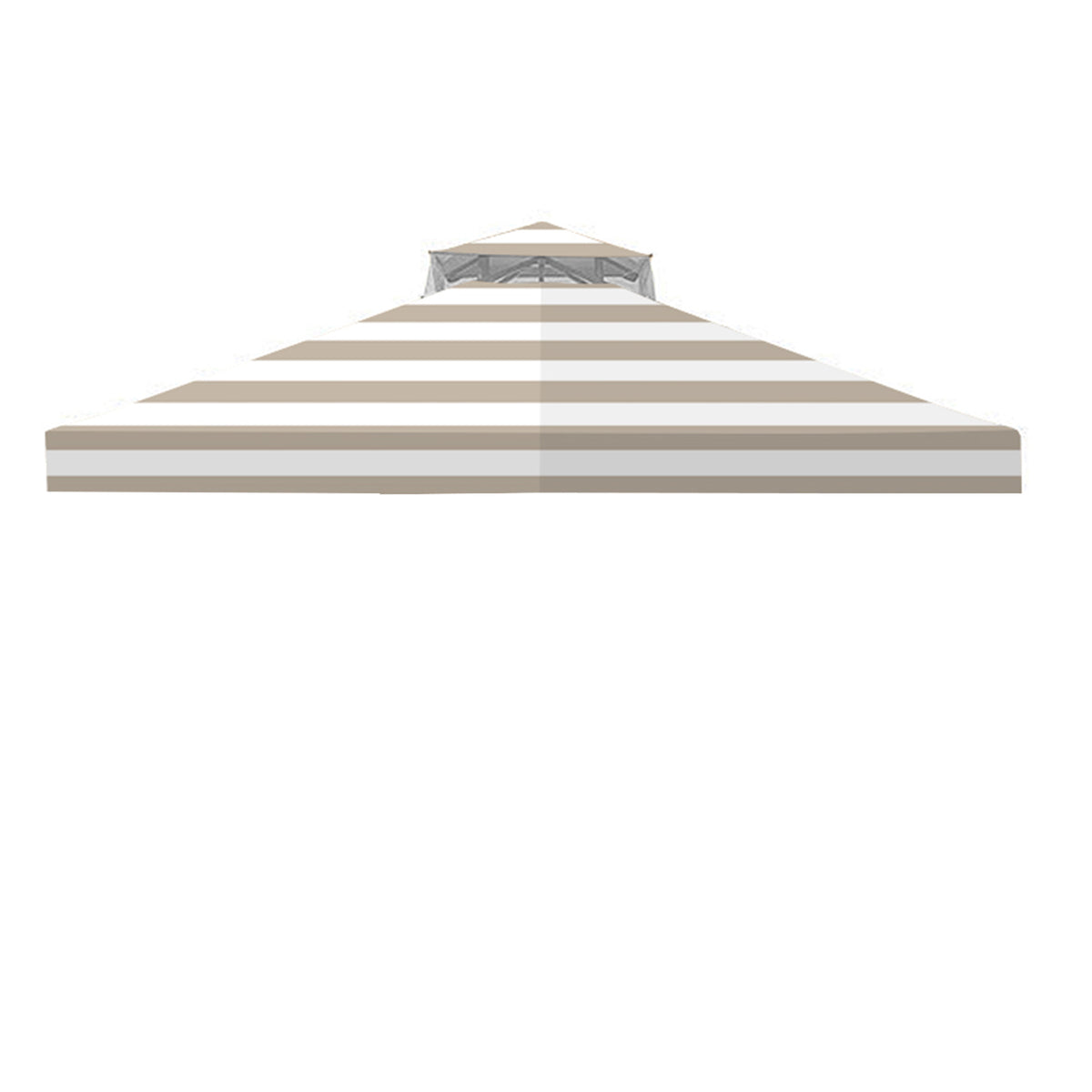Replacement Canopy for Callaway Gazebo - 350, Cabana Beige
