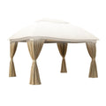 Replacement Privacy Curtain Set for Domed Gazebo - 350