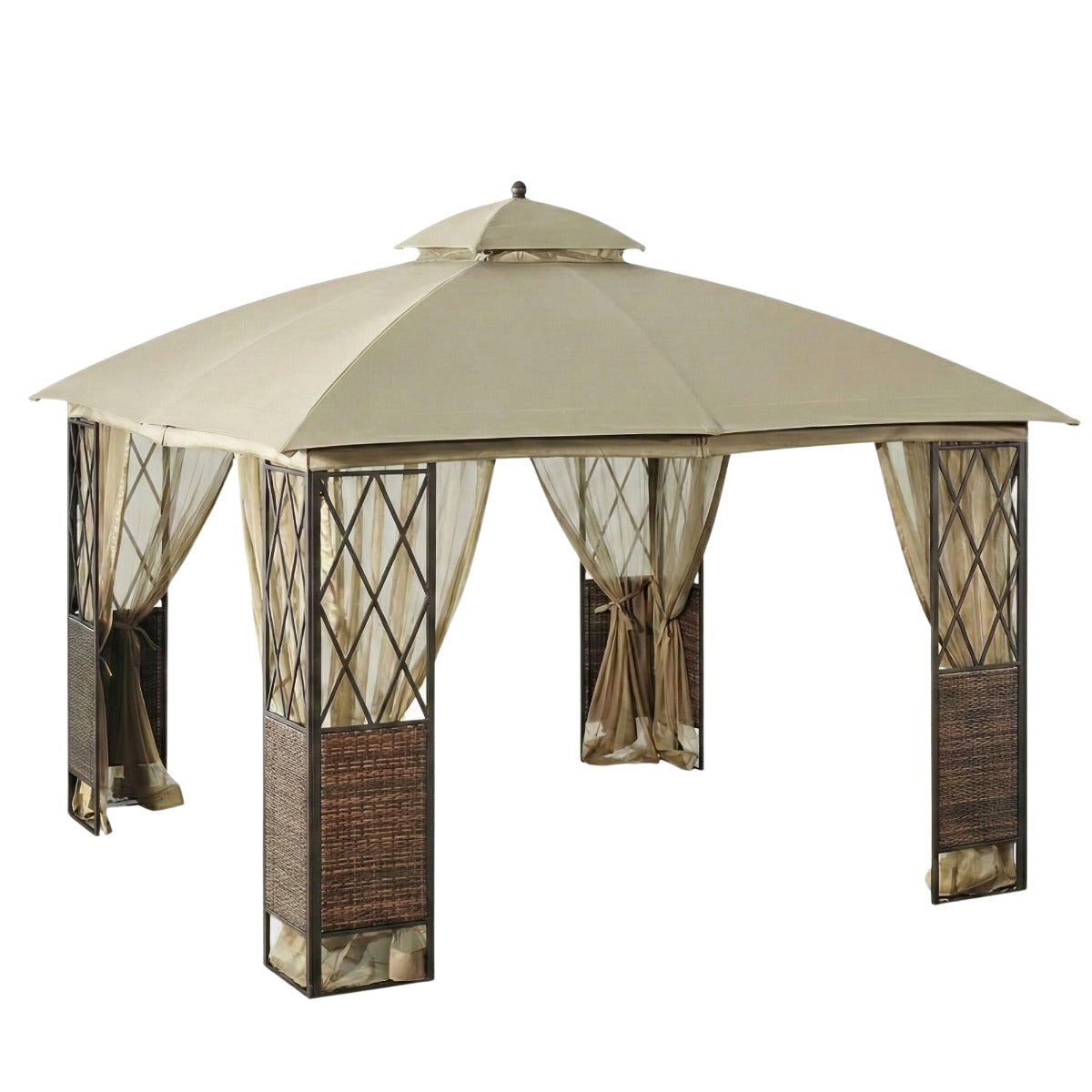 Replacement Canopy and Netting for EG Wicker Gaz - RipLock 350
