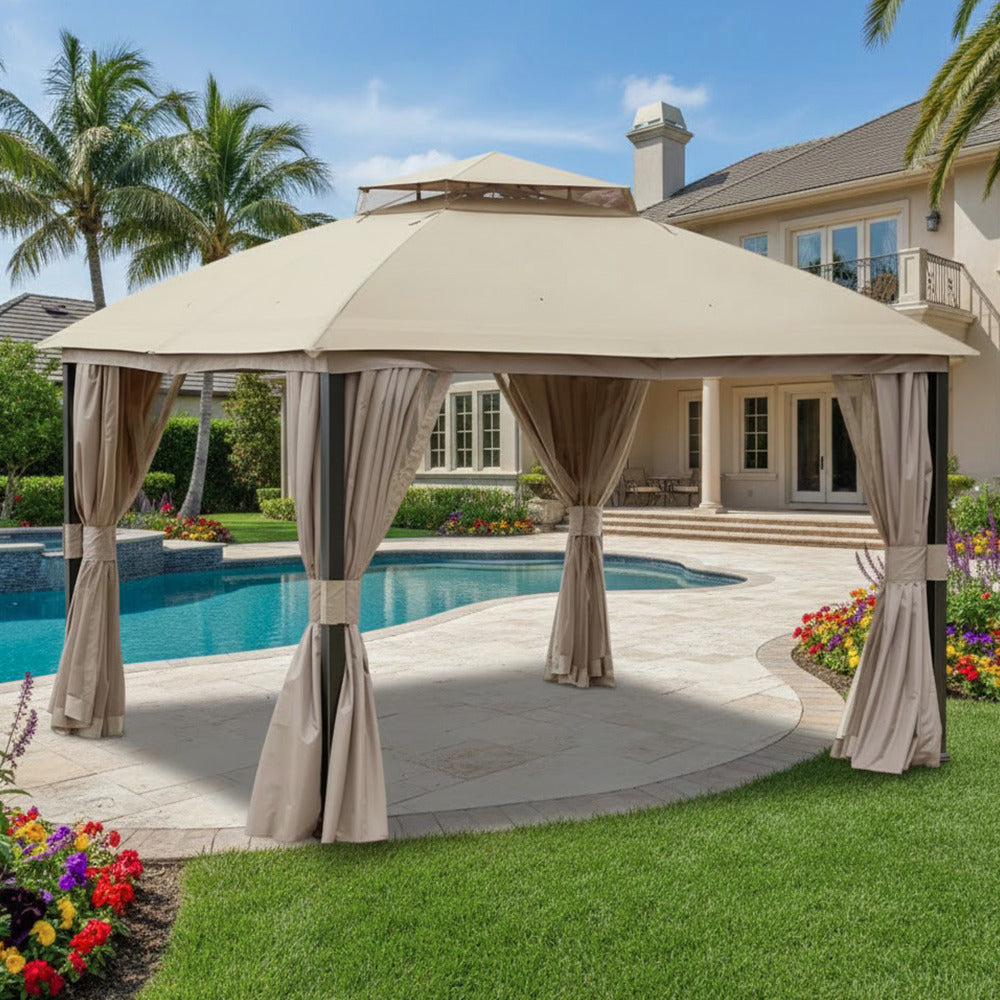 Replacement Canopy for Privacy Gazebo | Garden Winds