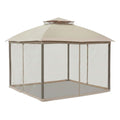 Replacement Canopy and Net for Privacy Gazebo - RipLock 350