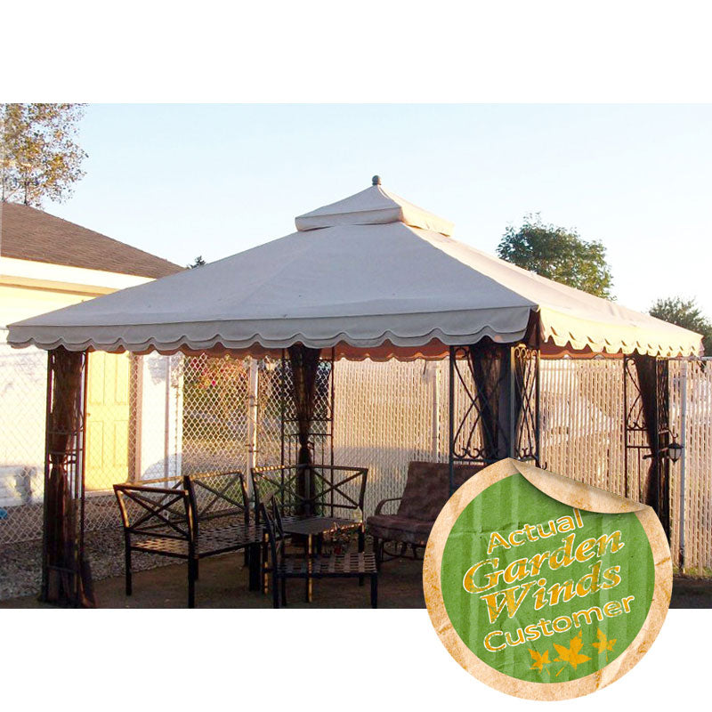 Replacement Canopy for Victory Garden 10 x 12 - RipLock 350