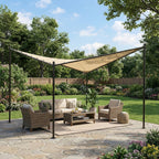Replacement Canopy for ABBA Portable APBFG3535E 12' x 12' Gazebo - Beige, Riplock 350