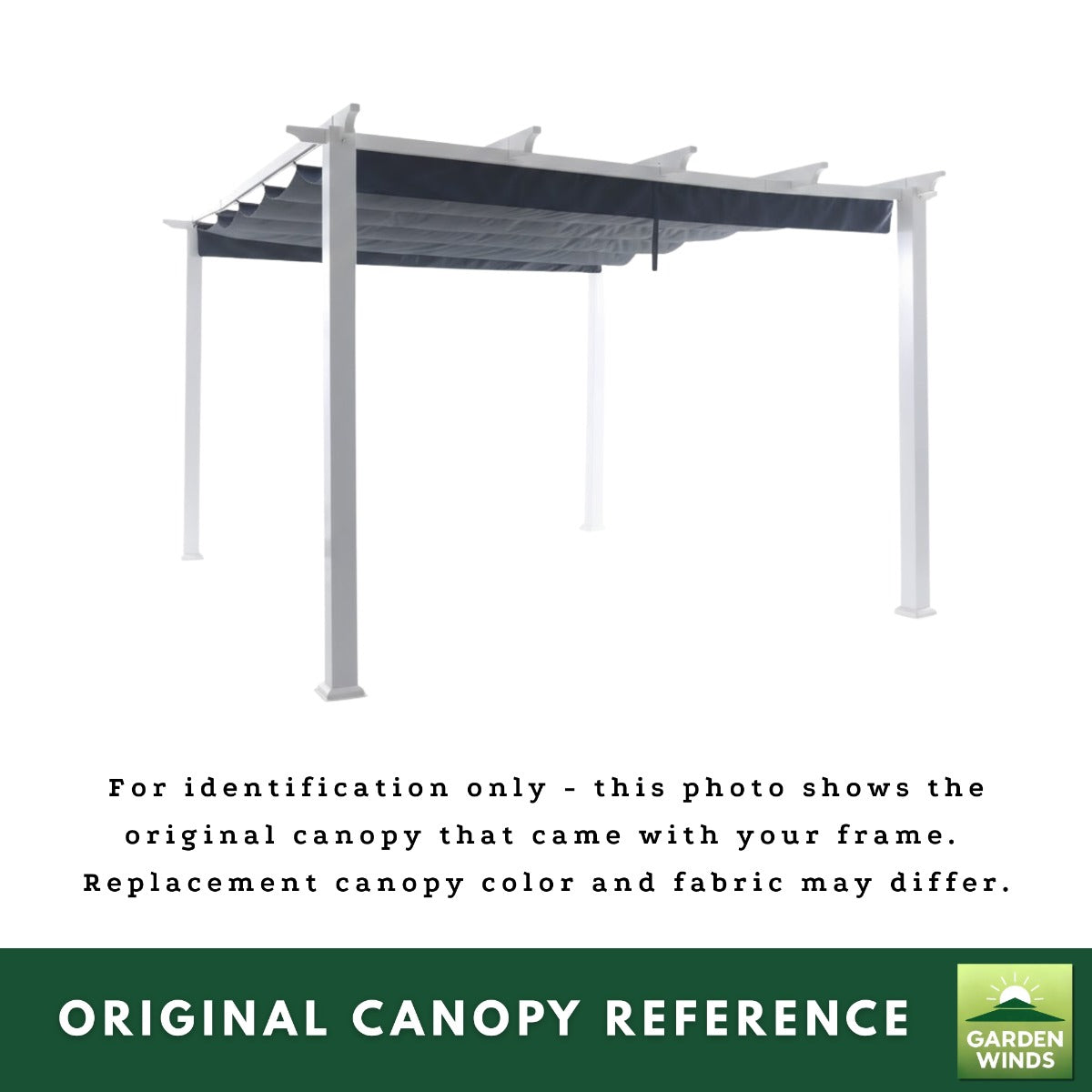 Replacement Canopy for BHG Pergola BH19-092-099-45 9ft x 9ft - Beige, Riplock 350
