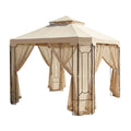Replacement Canopy and Netting for Cottleville Gazebo - Riplock 350