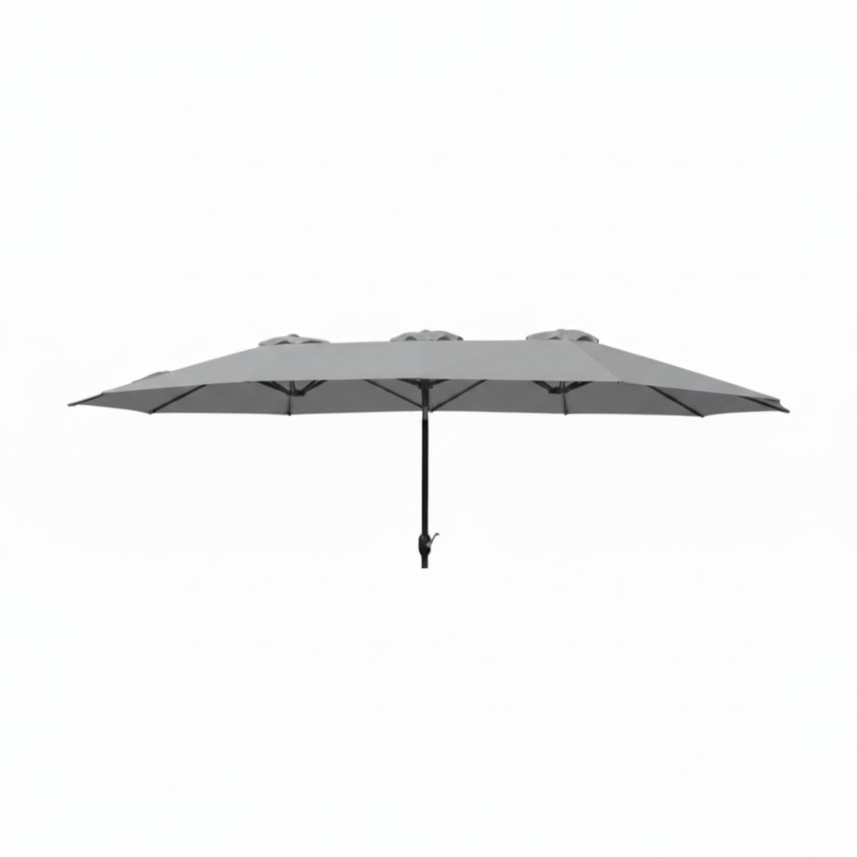 big lots patio umbrella clearance sale Replacement Canopy for Big Lots Real Living Triple Umbrella 15ft Slate Gray