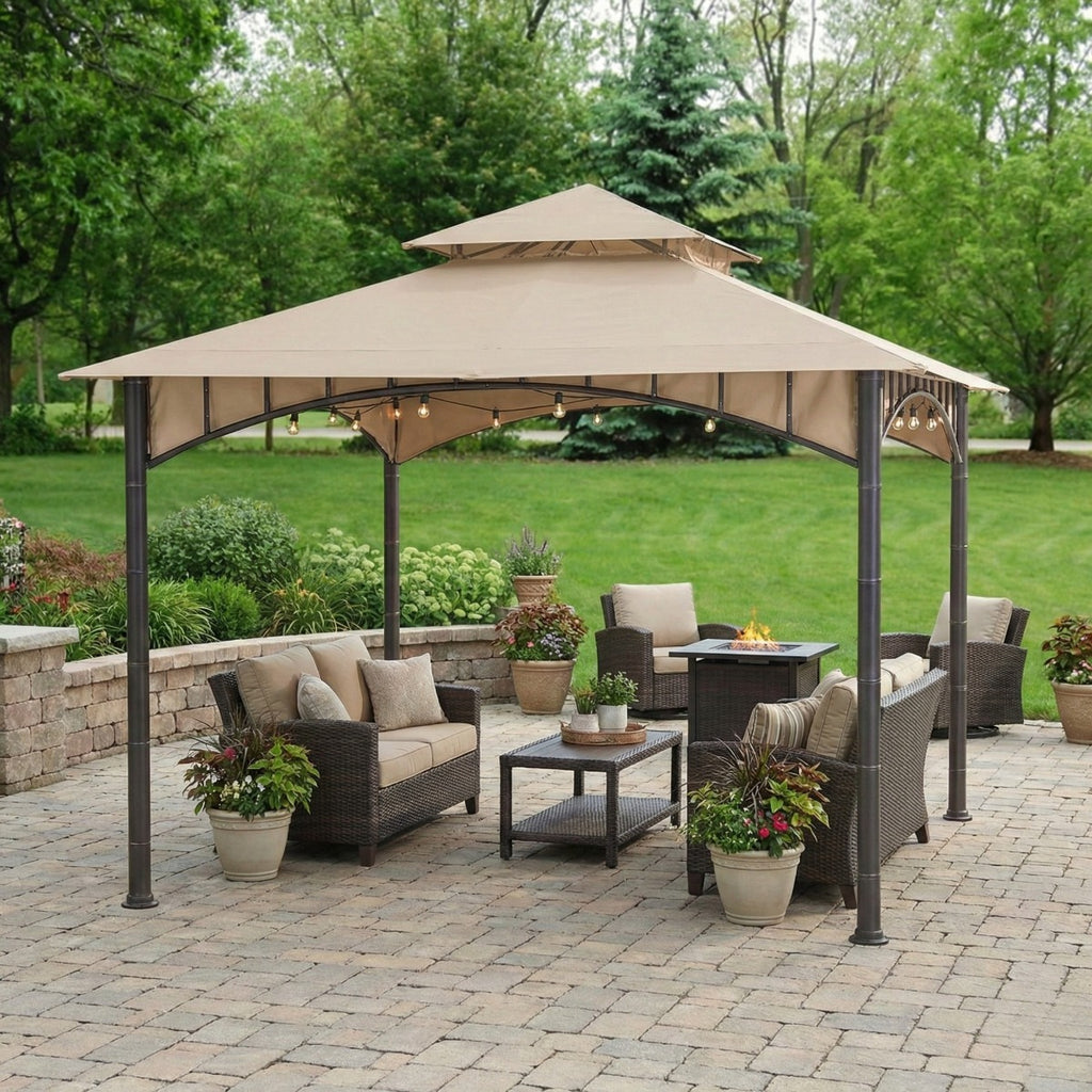 Replacement Canopy for Summer Breeze D-GZ136PST-N 10' x 10' Gazebo