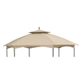Replacement Gazebo Canopy for Madison Hexagon D-GZ076PST-D 11.4' x 13.2' Gazebo