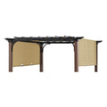 Replacement Canopy for Neuralia Wood Look A106005900 Pergola - Beige, RipLock 350