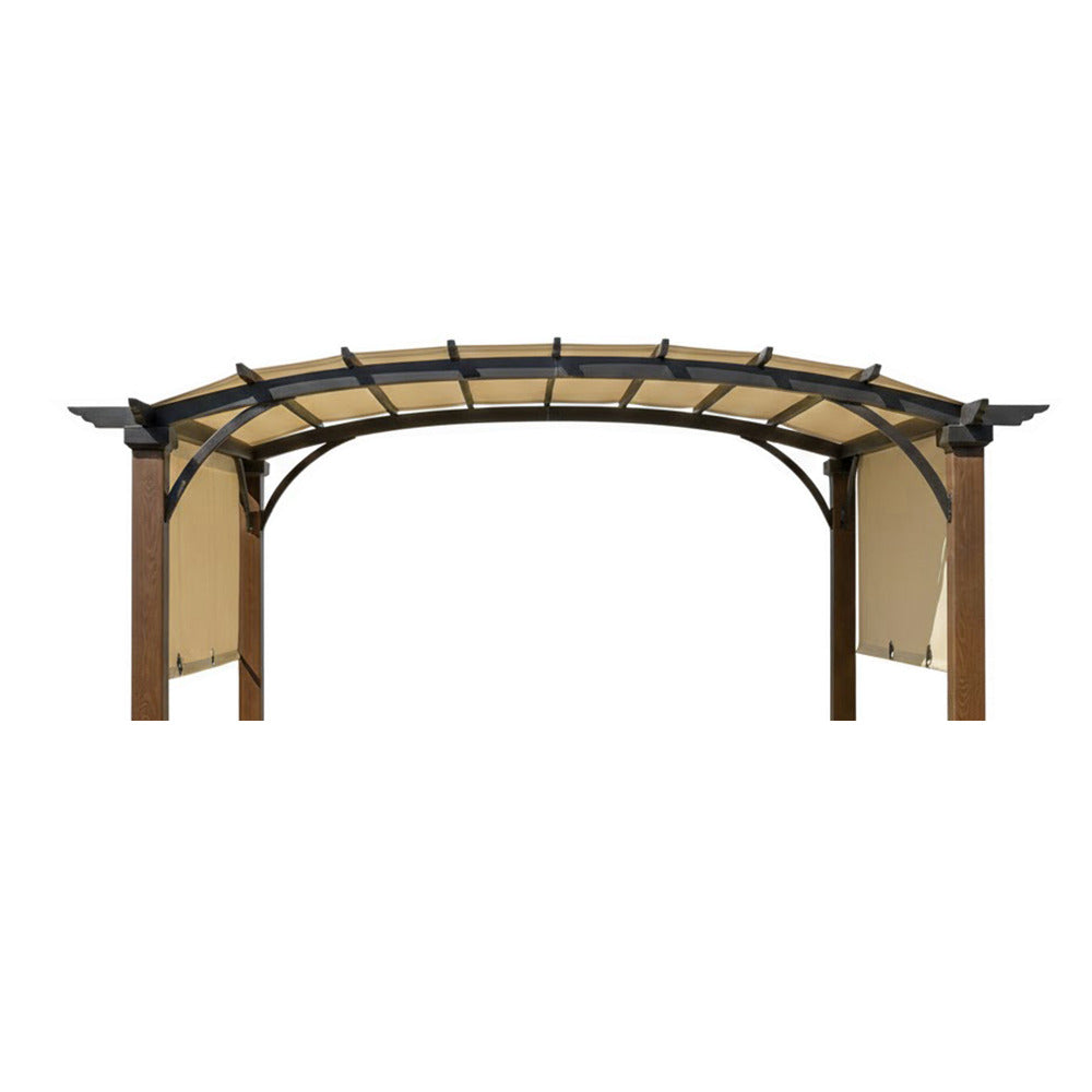 Replacement Canopy for AR Freestanding L-PG152PST-B Pergola - Beige, RipLock 350