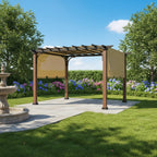 Replacement Canopy for Neuralia Wood Look A106005900 Pergola - Beige, RipLock 350