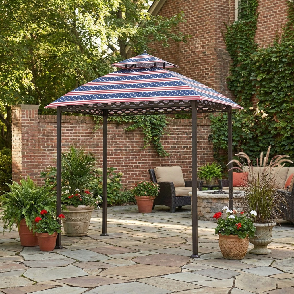 Replacement Canopy for Pinehurst 	L-GG093PST-B Grill Gazebo