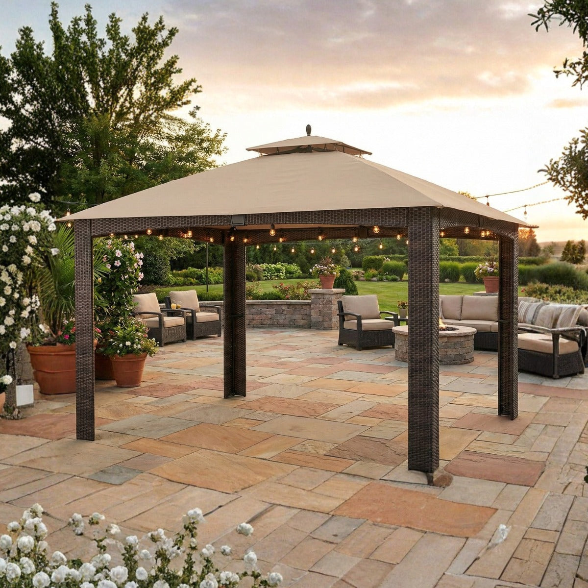 Replacement Canopy for Augusta L-GZ1190PST 10' x 12' Gazebo