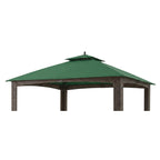Replacement Canopy for Augusta L-GZ1190PST 10' x 12' Gazebo - Riplock 350, Green Spruce