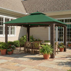 Replacement Canopy for Augusta L-GZ1190PST 10' x 12' Gazebo - Riplock 350, Green Spruce