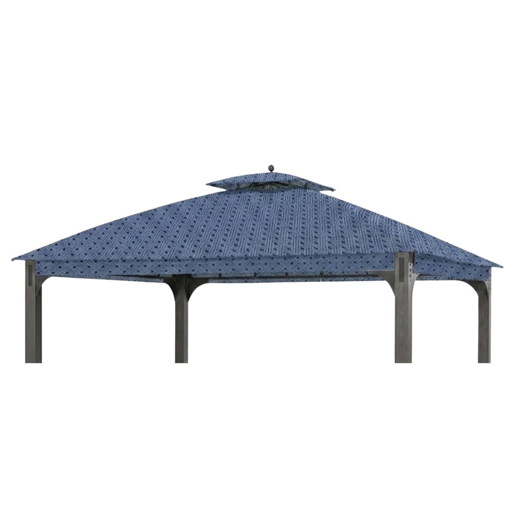 Replacement Canopy for Shadow Creek L-GZ1140PST 10' x 12' Gazebo - 350, Midnight Trellis