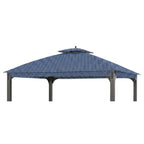 Replacement Canopy for Shadow Creek L-GZ1140PST 10' x 12' Gazebo - 350, Midnight Trellis