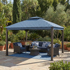 Replacement Canopy for Shadow Creek L-GZ1140PST 10' x 12' Gazebo - 350, Midnight Trellis