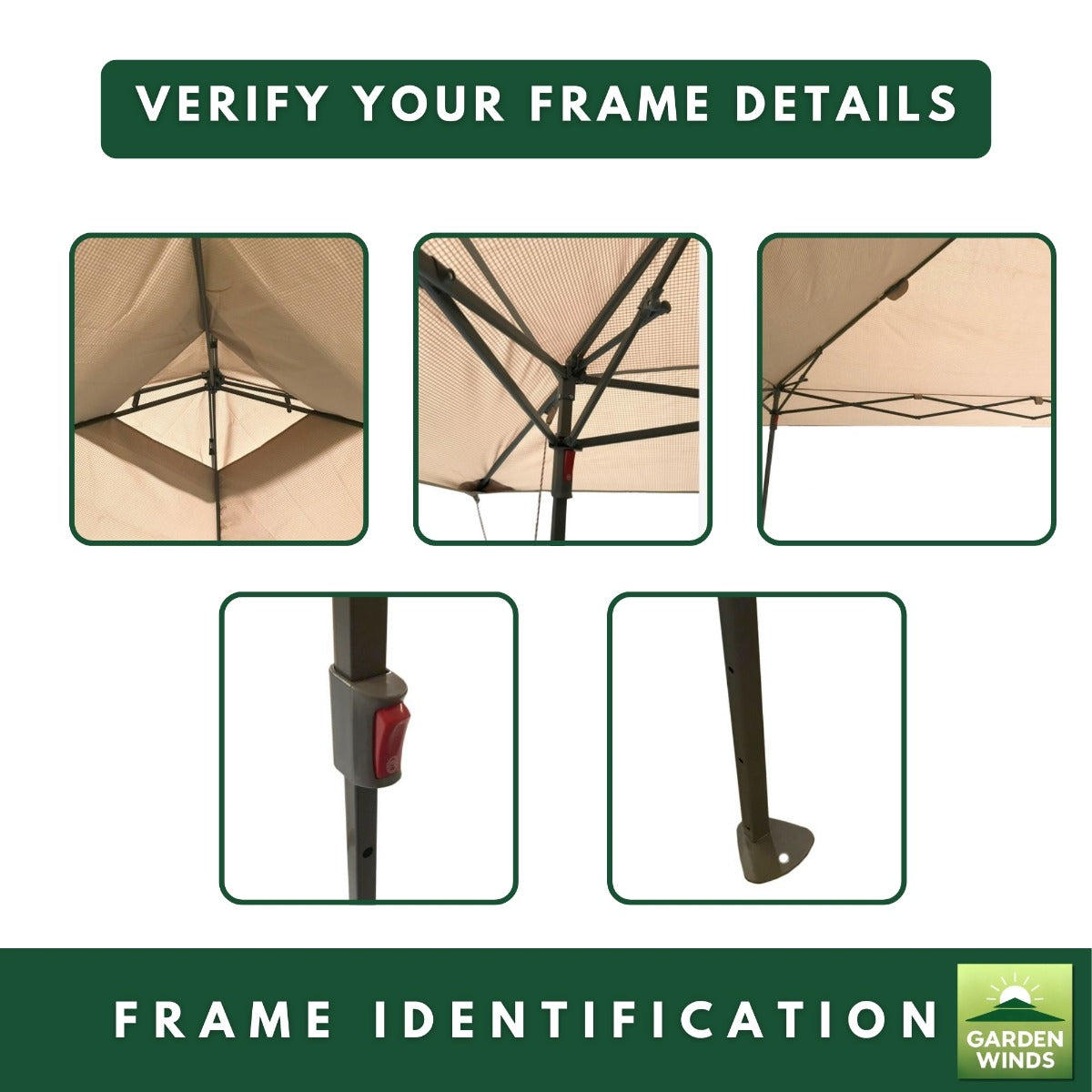 Replacement Canopy for Coleman 2000004407 13 x 13 Double Tier Tent - Riplock 350