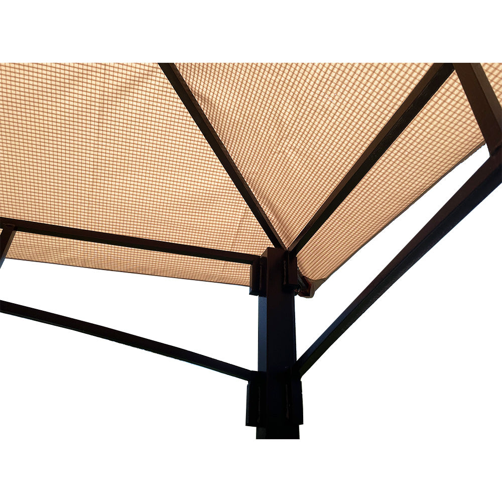 Replacement Canopy Top for Double Awning Gazebo - Riplock 350