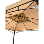 Replacement Canopy Top for Double Awning Gazebo - Riplock 350