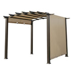 Replacement Canopy for Arched Pergola with SLIDING CANOPY - RipLock 350