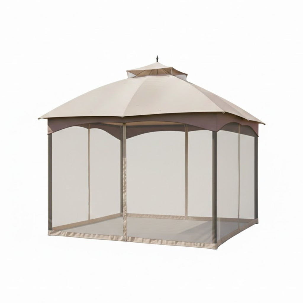 Replacement Canopy and Netting Set for Turnberry Gazebo - Riplock 350