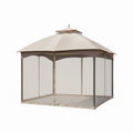 Replacement Canopy and Netting Set for Turnberry Gazebo - Riplock 350