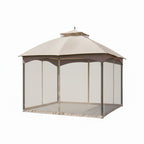 Replacement Canopy and Netting Set for Turnberry Gazebo - Riplock 350