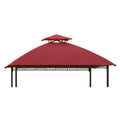 Replacement Canopy for Westbrook A103001601 Grill Gazebo - Riplock 350, Cinnabar