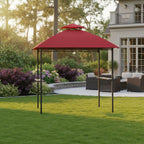 Replacement Canopy for Westbrook A103001601 Grill Gazebo - Riplock 350, Cinnabar