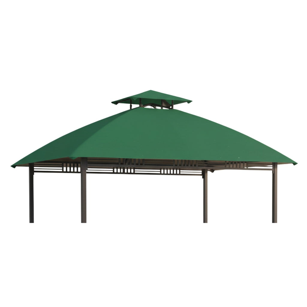 Replacement Canopy for Westbrook A103001601 Grill Gazebo - Riplock 350, Green Spruce