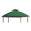 Replacement Canopy for Westbrook A103001601 Grill Gazebo - Riplock 350, Green Spruce
